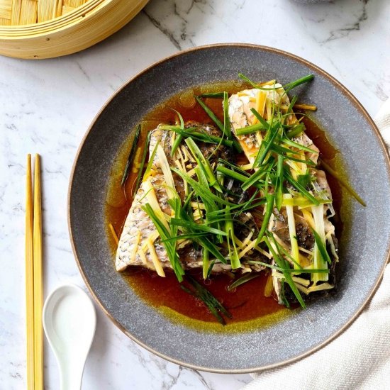 Chinese steamed fish