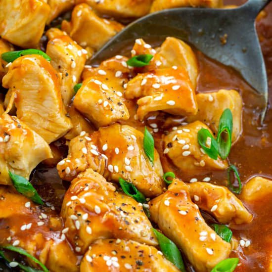 Bourbon Chicken