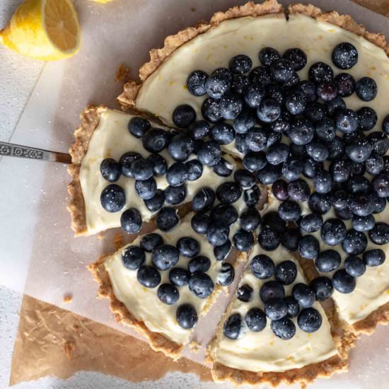 Blueberry Mascarpone Tart