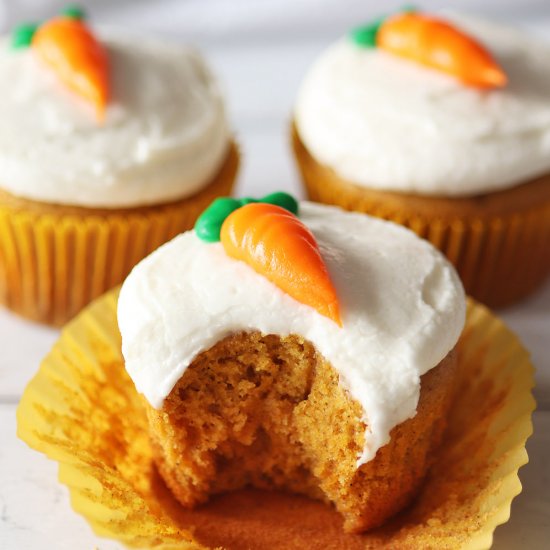 Carrot Cake Cupcakes