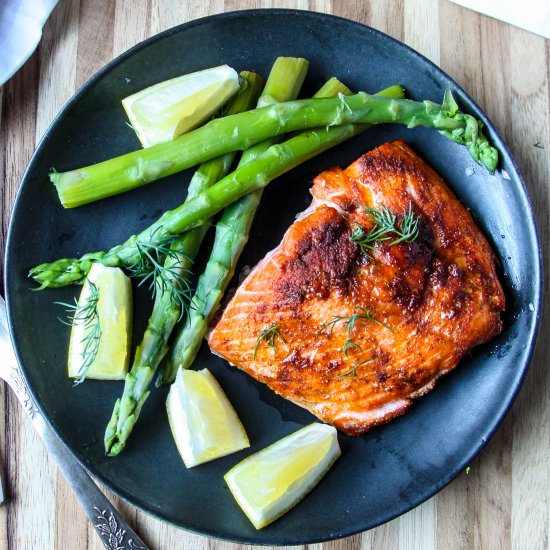 Air Fryer Salmon