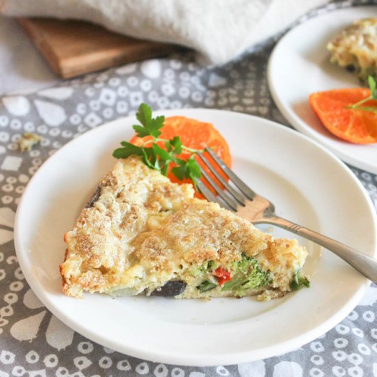 Vegetable Breakfast pie