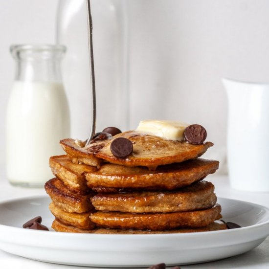 Fluffy Cassava Flour Pancakes Paleo