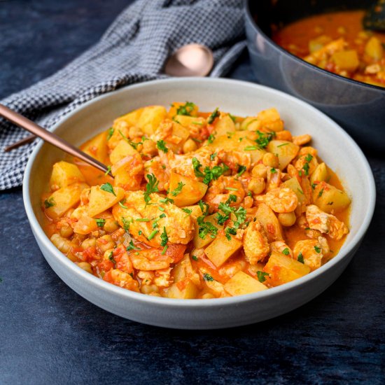 Spanish Fish Stew with Potatoes