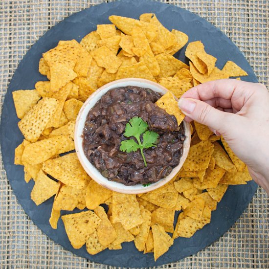 Spicy Black Bean Dip