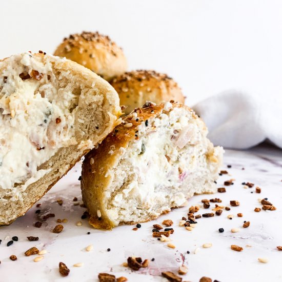 Everything Sourdough Bagel Bombs