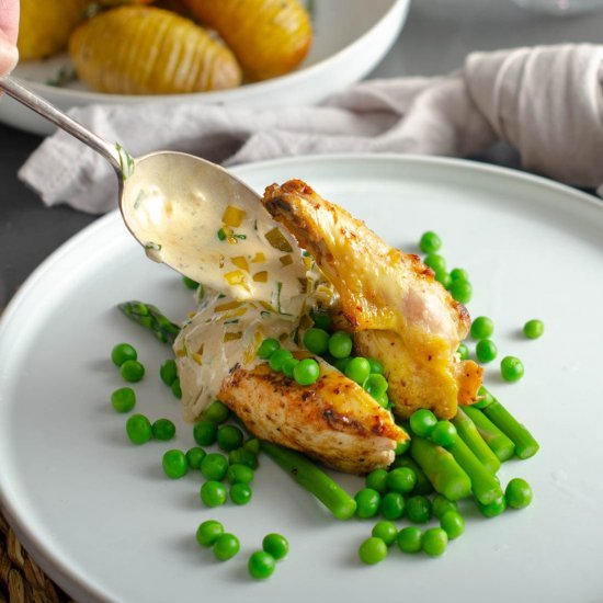 Creamy tarragon chicken