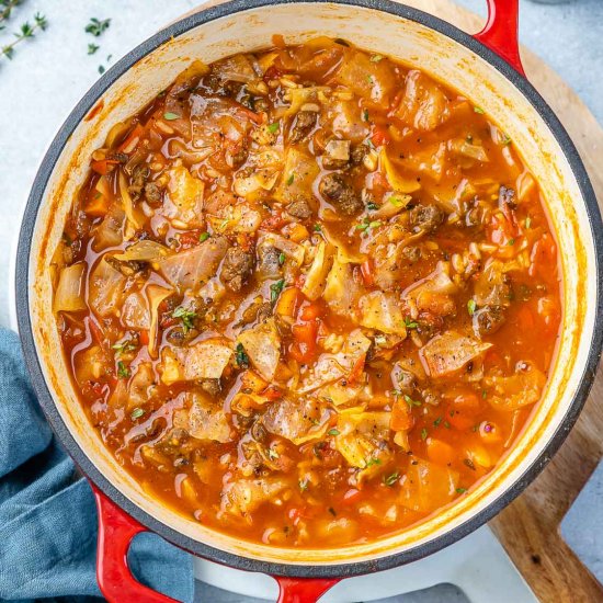 CABBAGE ROLL SOUP