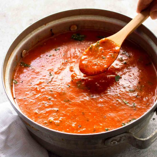 Easy Vegan Marinara Sauce