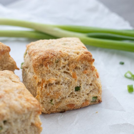 Green Onion and Gruyere Biscuits