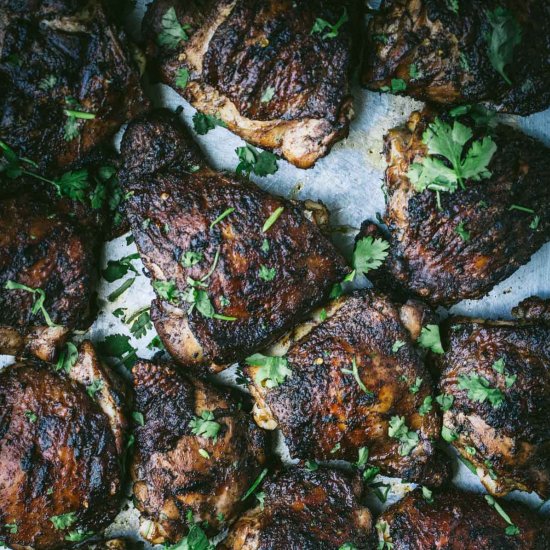 Keto Jamaican Jerk Chicken