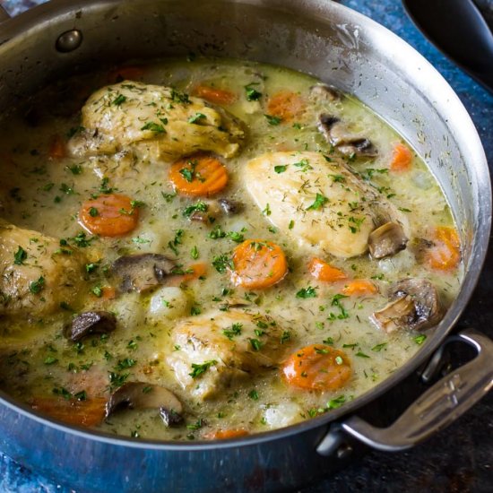 Easy Chicken Fricassee