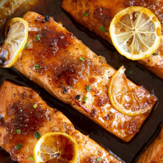 Honey Garlic Salmon