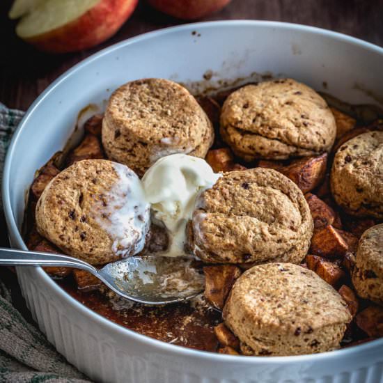 Healthy Apple Cobbler