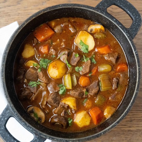 Tasty and Thick Beef Stew