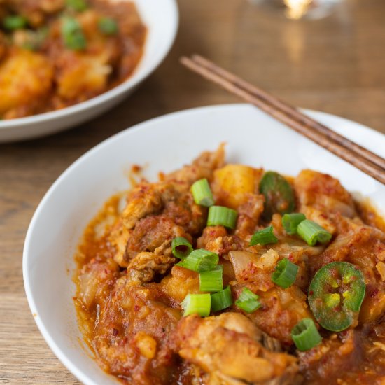 Dak Dori Tang Korean Chicken Stew