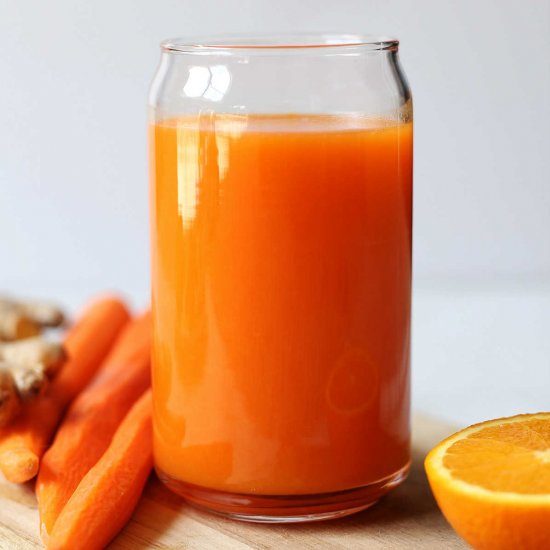 Cinnamon Ginger Carrot Juice