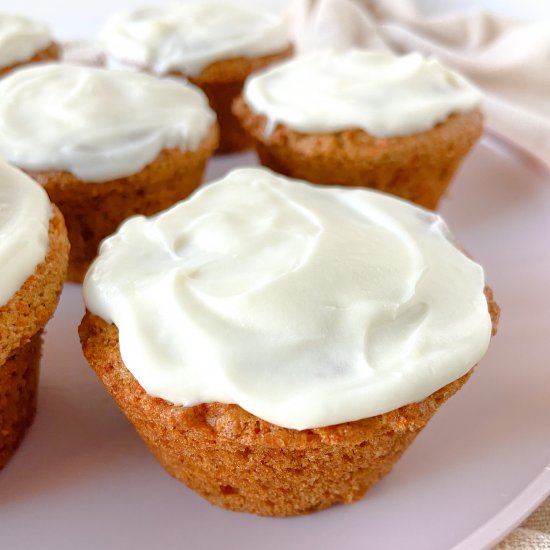 Carrot Cake Protein Muffins