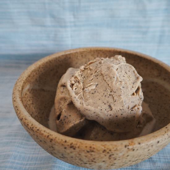 Coffee cardamom ice cream