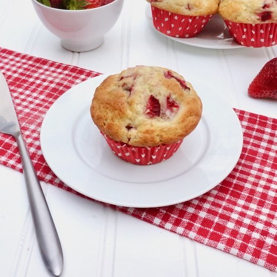 Strawberry Banana Muffins