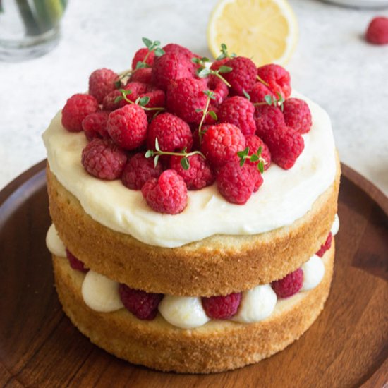 Lemon Raspberry Cake