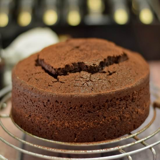 Eggless Chocolate Mud Cake