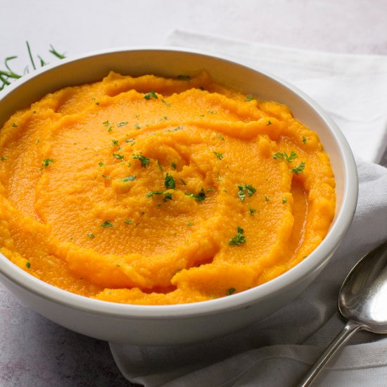 Carrot and Swede (Rutabaga) Mash