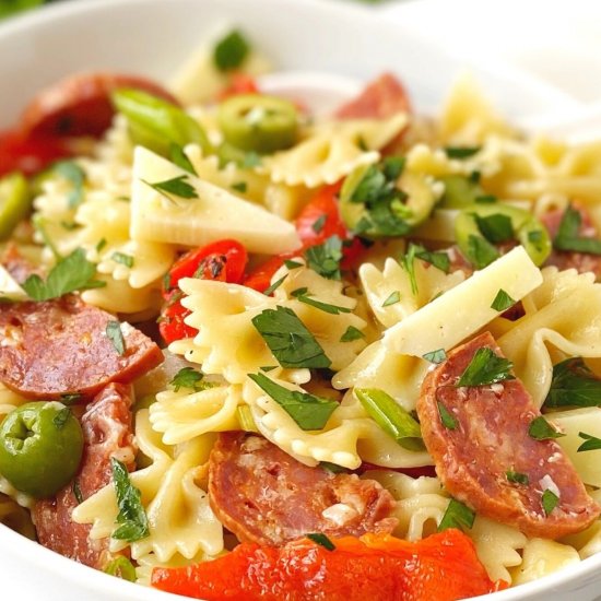 Chorizo Pasta Salad