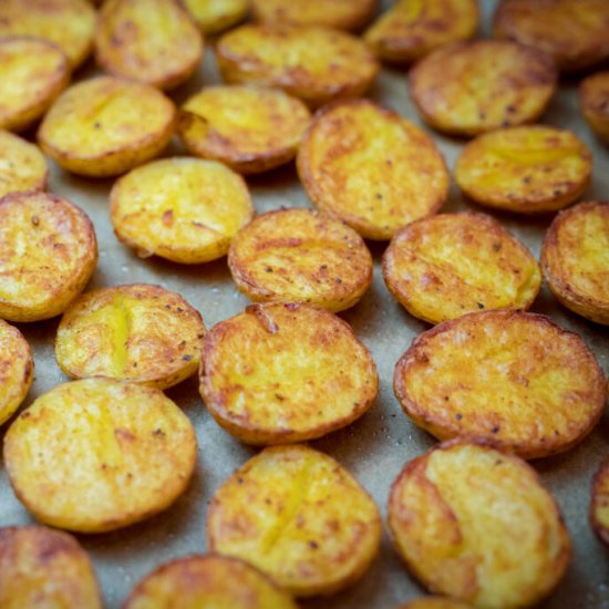 The Most Simple Oven Baked Potatoes