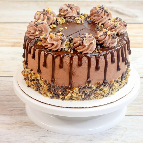 Chocolate Walnut Cake