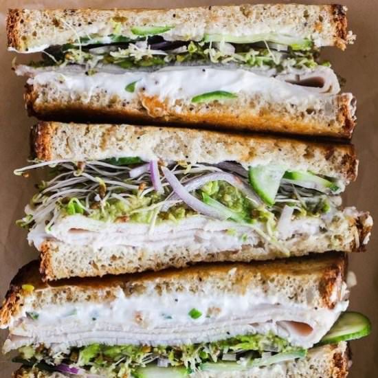 Turkey Avocado Sandwich