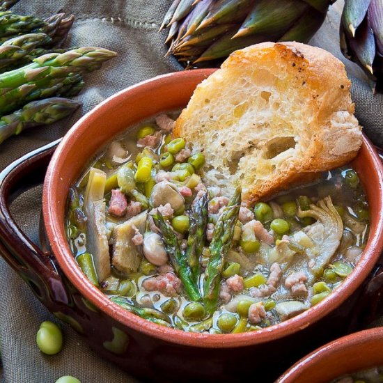 Italian Spring Soup