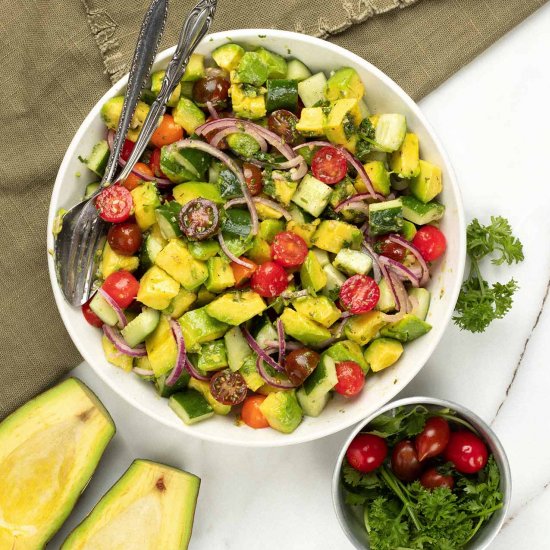 Easy Healthy Avocado Salad