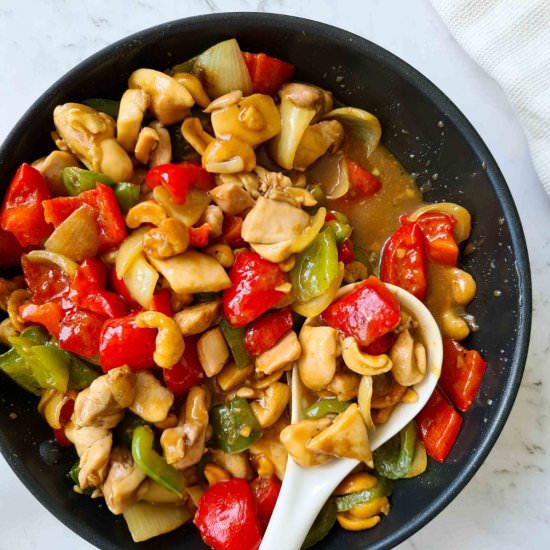 Chinese cashew chicken