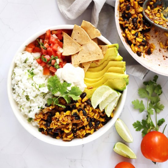 Vegan Burrito Bowl