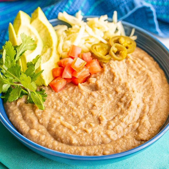 Instant Pot refried beans