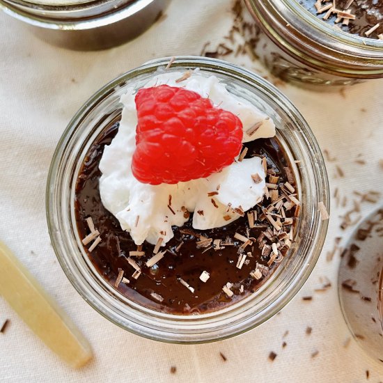 Mocha Chocolate Puddings