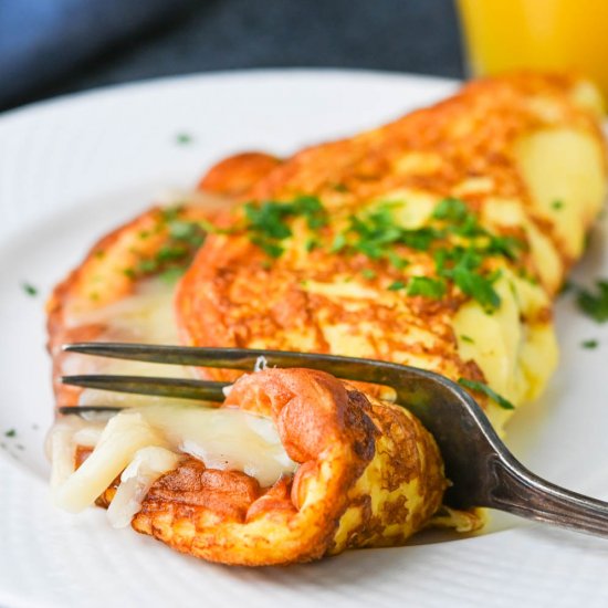 Fluffy Cheese Omelette