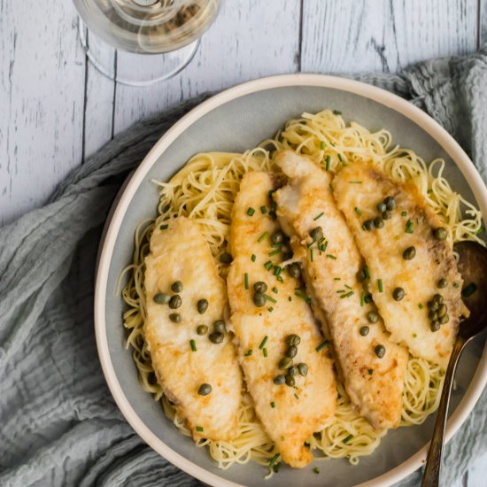 Simple Fish Piccata