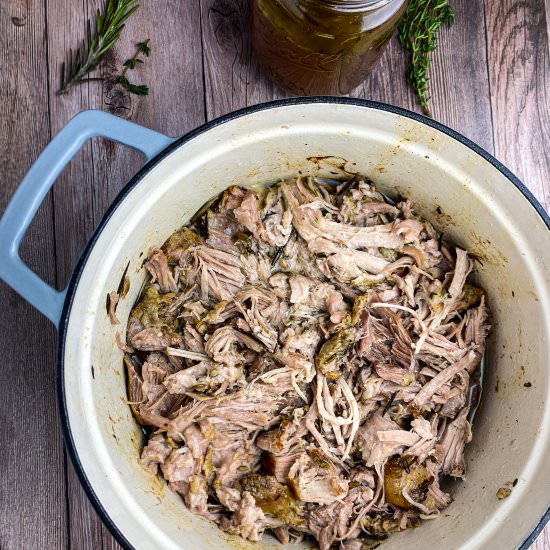 Slow Cooked Italian Pulled Pork