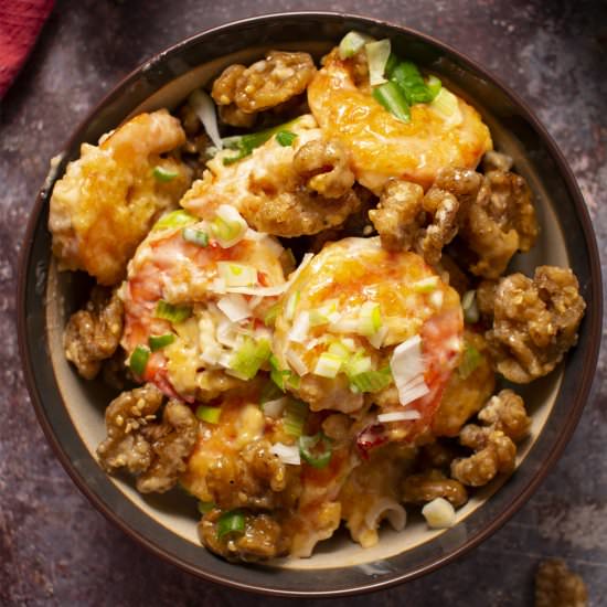 Honey Walnut Shrimp Easy Delicious