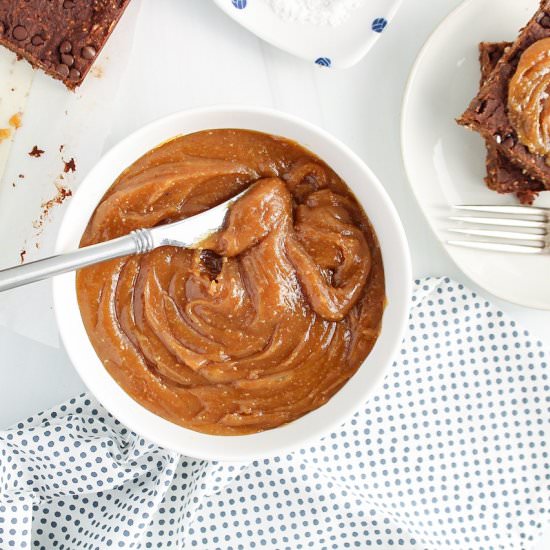 Healthy Peanut Butter Frosting