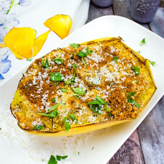 Spaghetti Squash with Parmesan