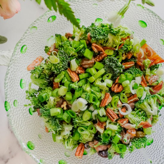 Broccoli Salad with Pecans