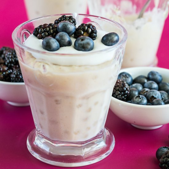 Classic Tapioca Pudding Vegan