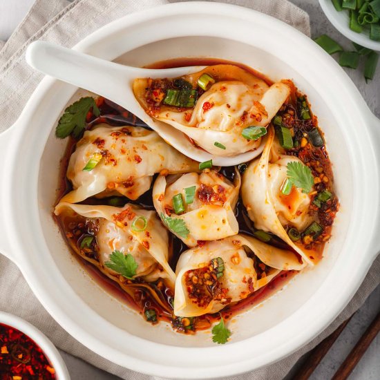 Sichuan Chili Oil Wontons