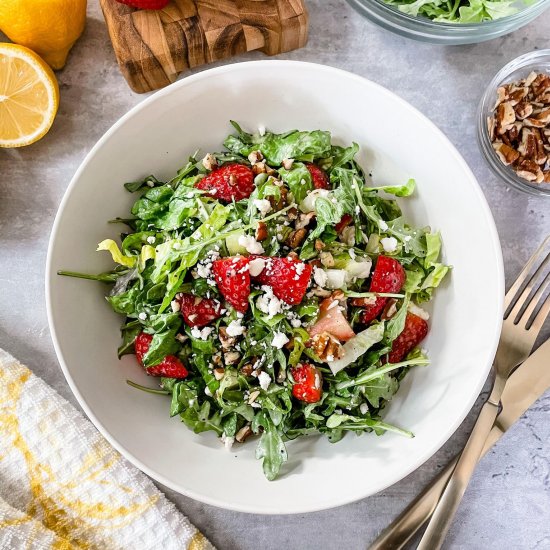 Strawberry Arugula Salad