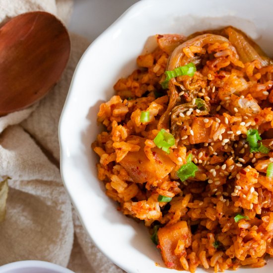 Quick and Easy Kimchi Fried Rice