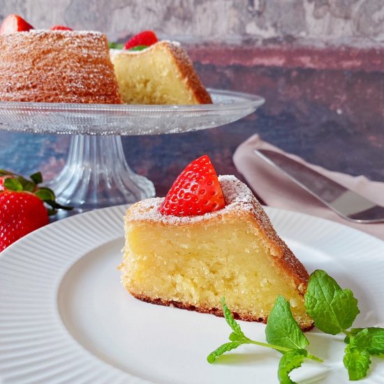 Double-Cream Lemon Bundt Cake