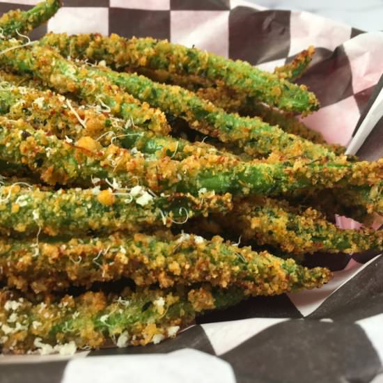 Air Fryer Green Bean Fries (Keto)